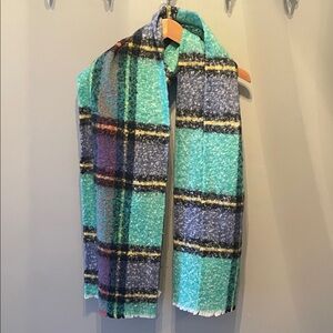 Aerie Cozy Plaid Blanket/Scarf OS
